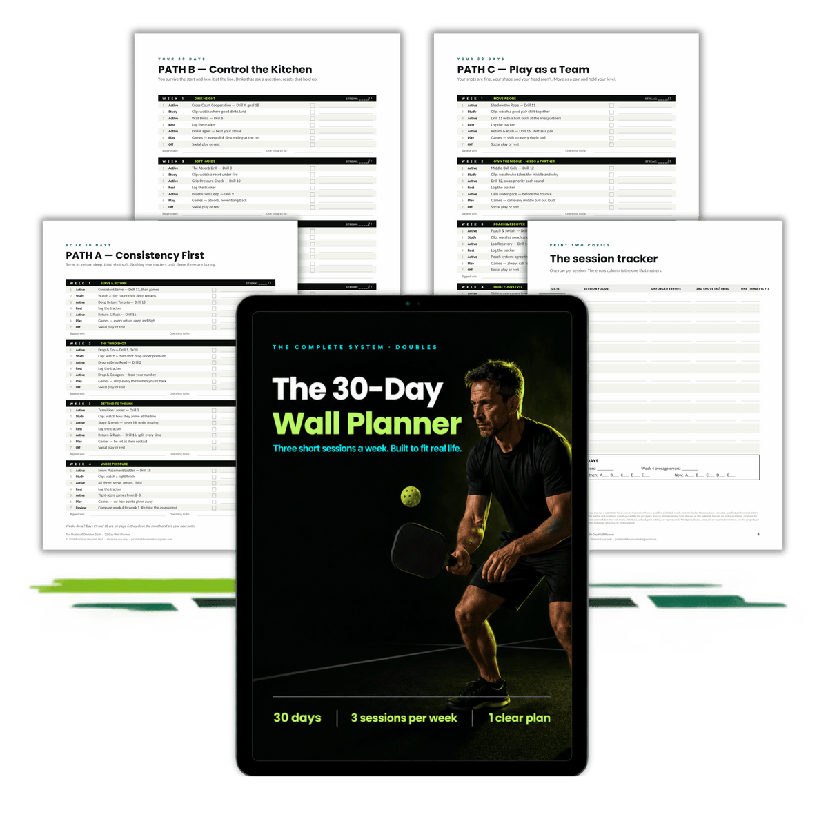 The Pickleball Decision Deck · Complete Bundle