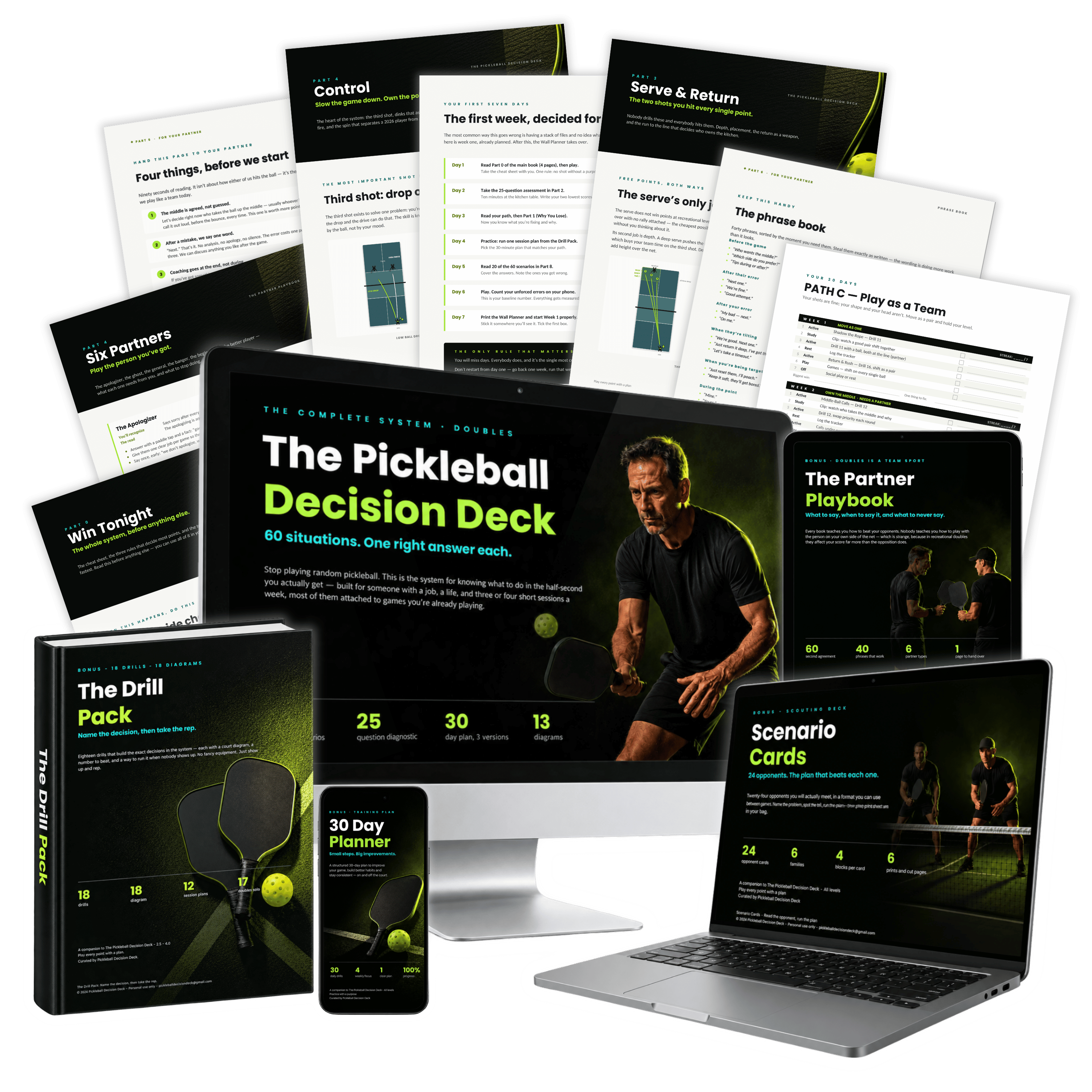 The Pickleball Decision Deck · Complete Bundle